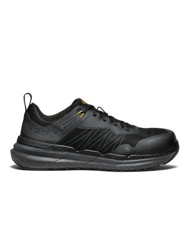 Men's Speedworks Work Sneaker (Carbon Toe) Black/Steel Grey