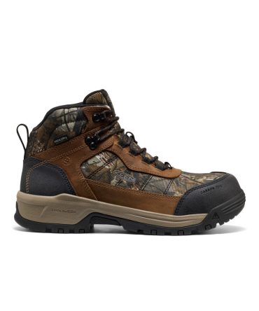 Men's Skokie Waterproof Work Boot (Carbon Toe) Camo/Black