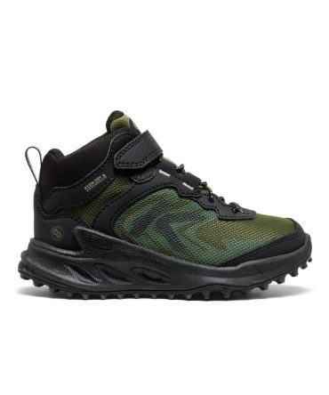 Little Kids' Zionic Waterproof Hiker Black/Bronze Green