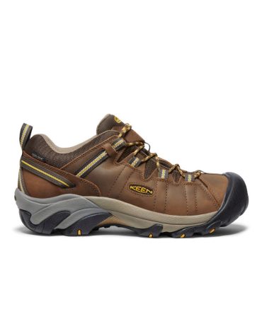 Men's Targhee II Waterproof Wide Cascade Brown/Golden Yellow