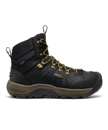 Men's Revel IV Polar Waterproof Boot Black/Lemon Curry