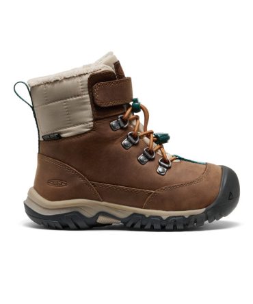 Little Kids' Kanibou Waterproof Winter Boot Dark Earth/Roasted Pecan