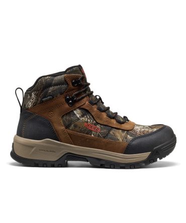 Men's Skokie Waterproof Work Boot (Soft Toe) Camo/Black