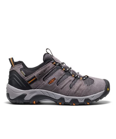 Men's Headout Waterproof Hiking Shoe Steel Grey/Orange Pepper
