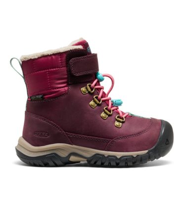 Little Kids' Kanibou Waterproof Winter Boot Fig/Pink Lemonade