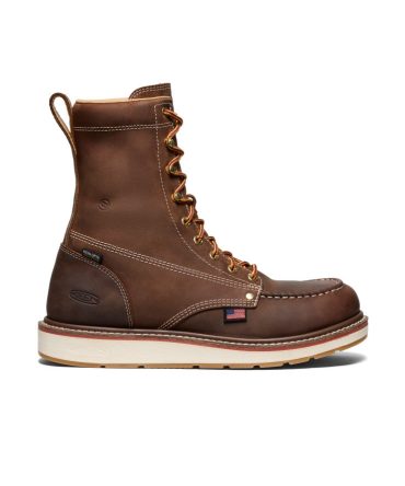 Men's Liberty 8" Waterproof Boot (Carbon Toe) Chestnut/Gum