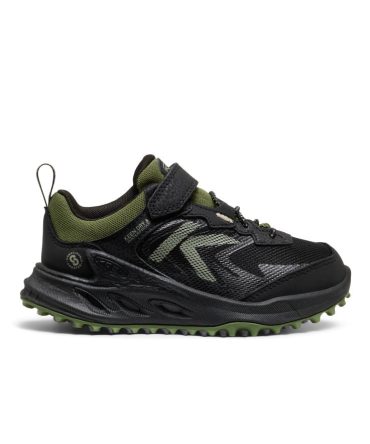Little Kids' Zionic Waterproof Shoe Black/Bronze Green