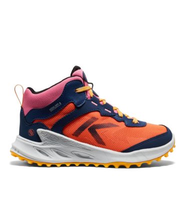 Big Kids' Zionic Waterproof Boot Naval Academy/Nasturtium