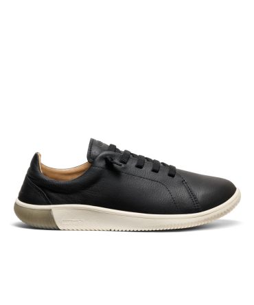 Men's KNX Leather Sneaker Black/Star White