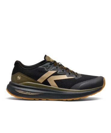 Men's WK500 Walking Shoe Black/Dark Olive
